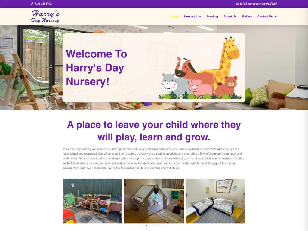 example of website designed and created by rishix marketing