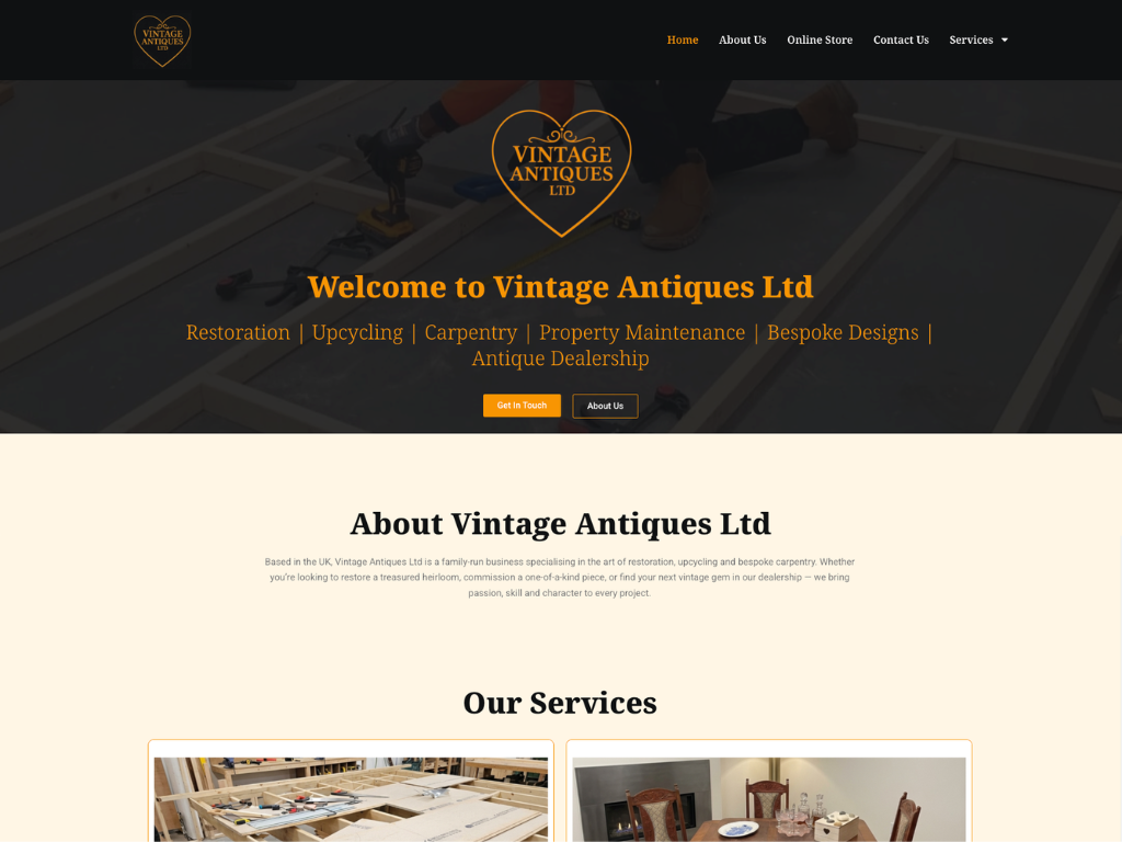 example of website designed and created by rishix marketing